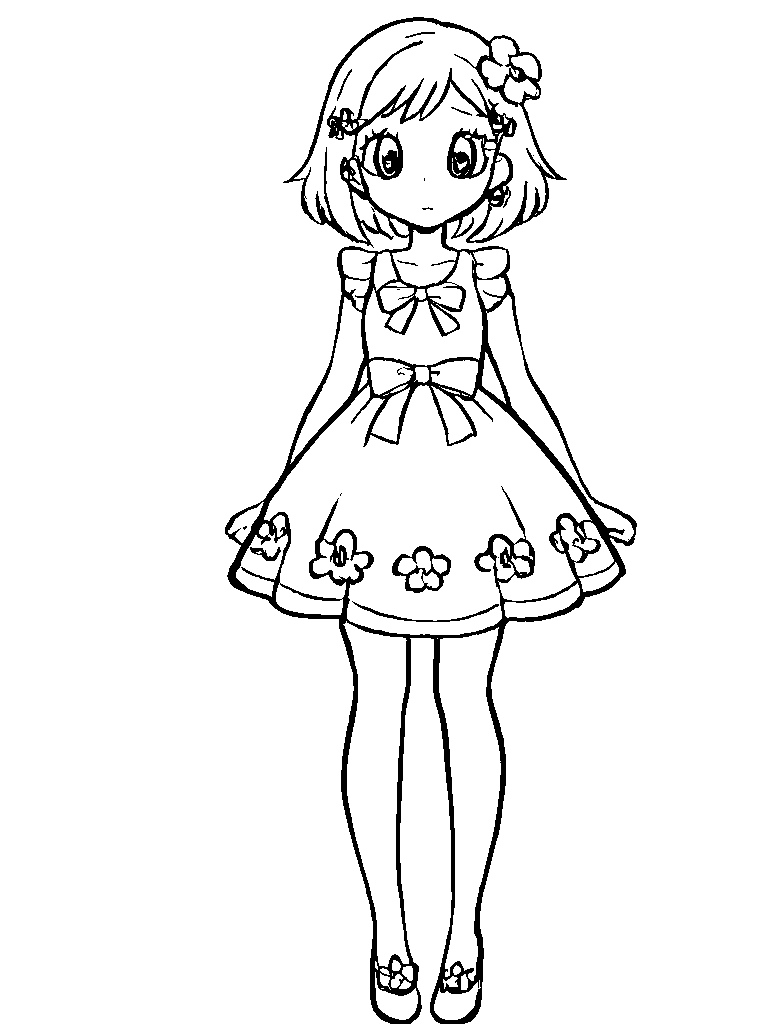 반짝 요정 공주 색칠놀이