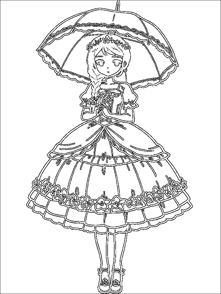 꽃 드레스 소녀 5