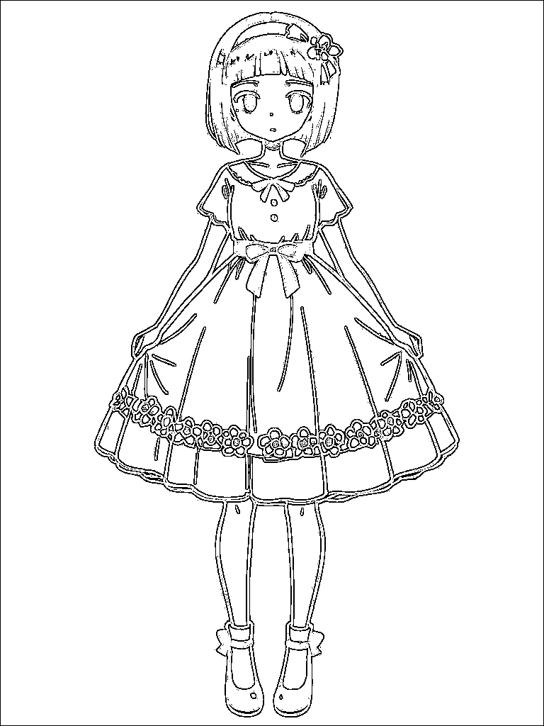 꽃 드레스 소녀 8