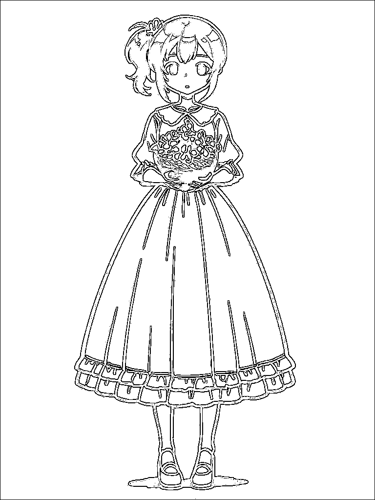 꽃 드레스 소녀 9